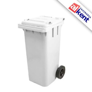 Contentor de Lixo Bralimpia com Rodas 120L Gari Europeu - CORES