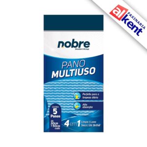 Pano Multiuso 4 em 1 Nobre com 5 unidades 30x50
