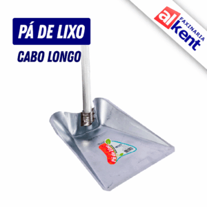 Pá de Lixo Zincada Cabo Longo Melaré
