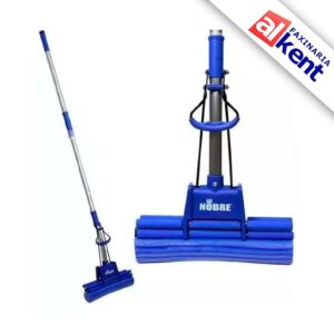 Mop Rodo Mágico 38cm Nobre com Espremedor e Cabo de Alumínio