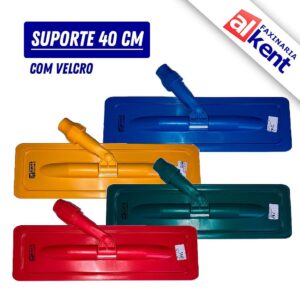 Suporte LT Limpa Tudo PLUS 40cm Velcro com Rosca Euro Alkent