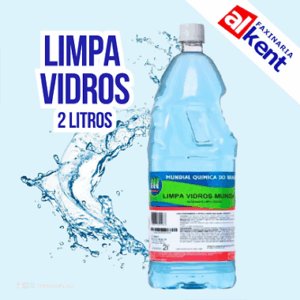 Limpa Vidros Mundial Química 2L Pronto Para Uso